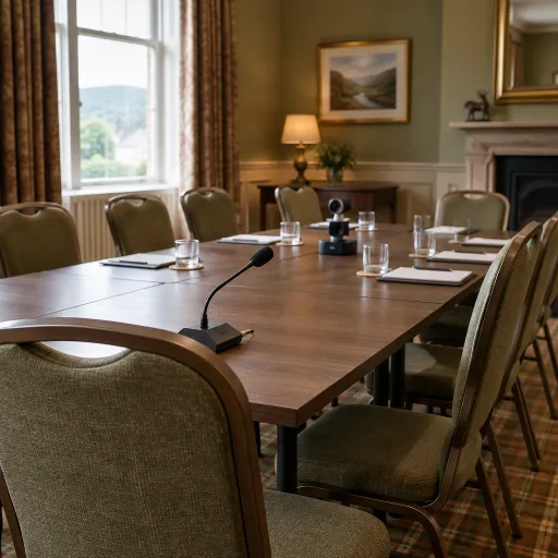How the Alexandra Hotel Ballater meeting rooms capacity serves media driven business travel