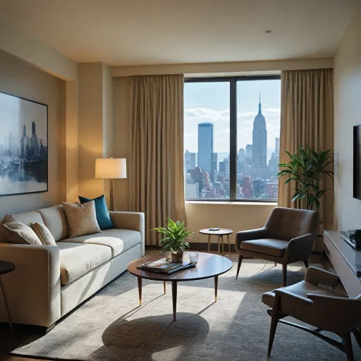 Hotels in New York offering two bedroom suites: a strategic choice for business travel managers